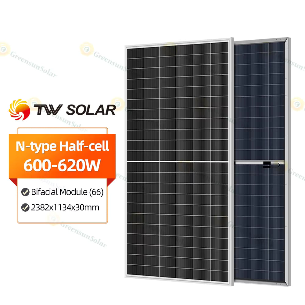 Panneaux solaires  620W TW SOLAR